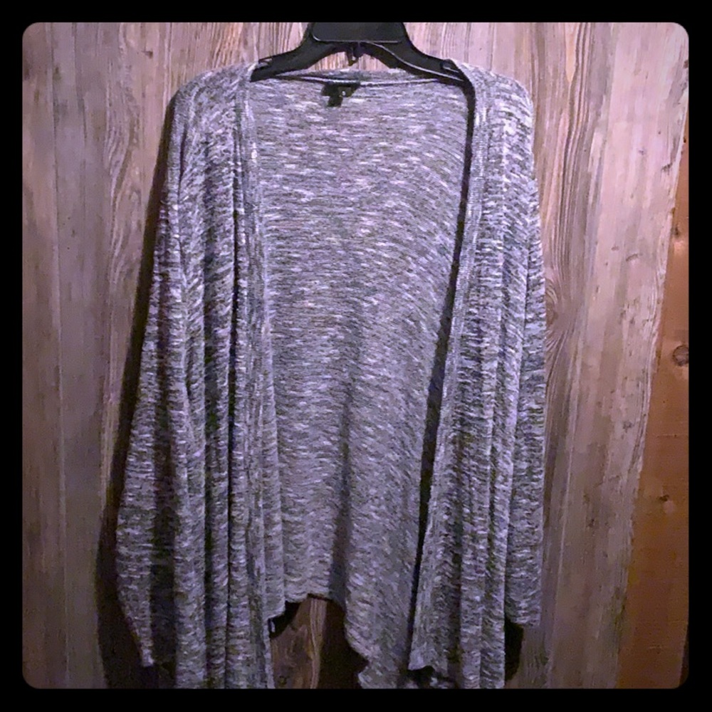 Torrid grey knit cardigan